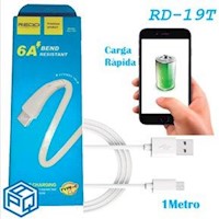 DATA CABLE REMAX REDD 6A RD-19T BLANCO